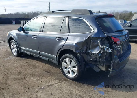 2011 Subaru Outback 3.6R Limited из США, поврежденный, VIN 4S4BRDKC7B2433279